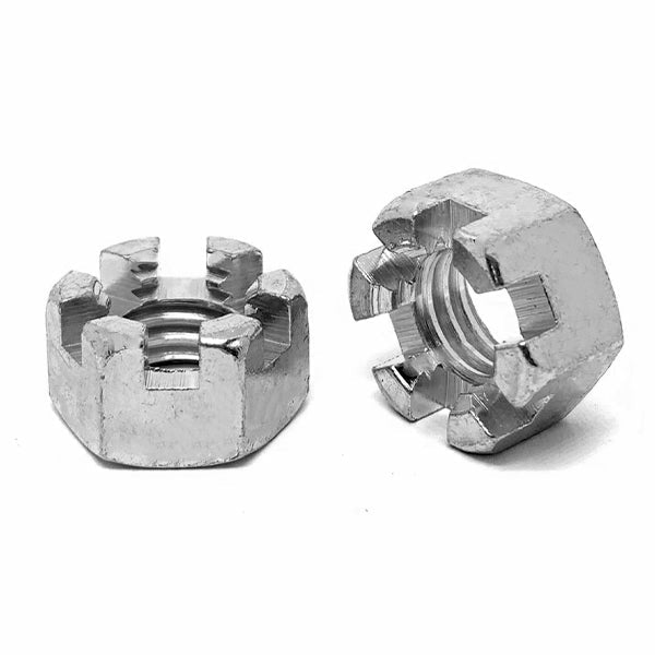 Hex Nuts - Slotted