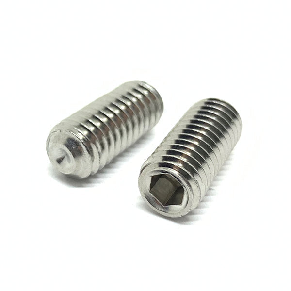 Set Screws - Stainless Steel 304 (18-8)