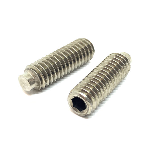 Half Dog Point Set Screws - Stainless Steel