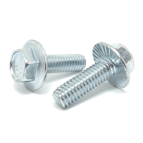 Hex Flange Bolts - Grade 5 Large Serrated