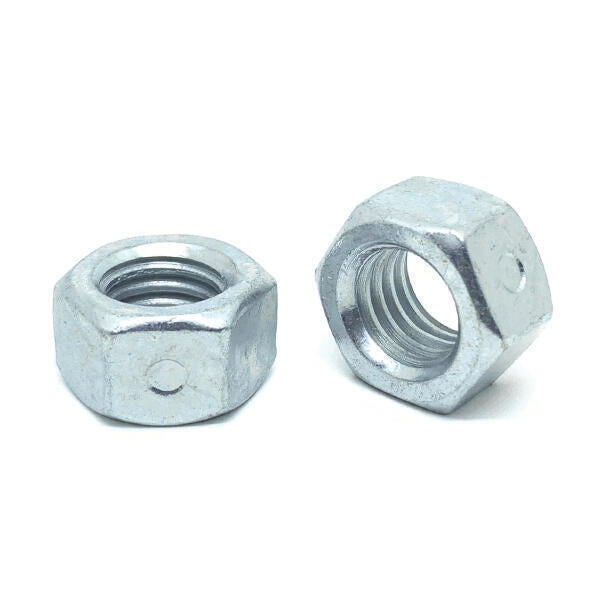 5/16"-24 Steel Two Way Reversible Hex Lock Nuts Zinc