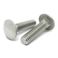 3/8-16x2-3/4" Stainless Steel 18-8 Carriage Bolts
