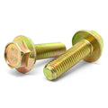 M10-1.5x20 Class 8.8 Hex Flange Bolts Zinc Yellow