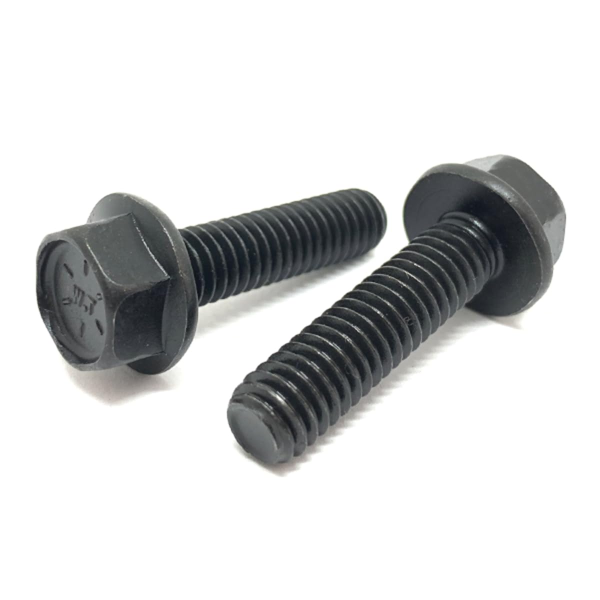 3/8-16x5/8" Grade 8 Hex Flange Frame Bolts Phos & Oil
