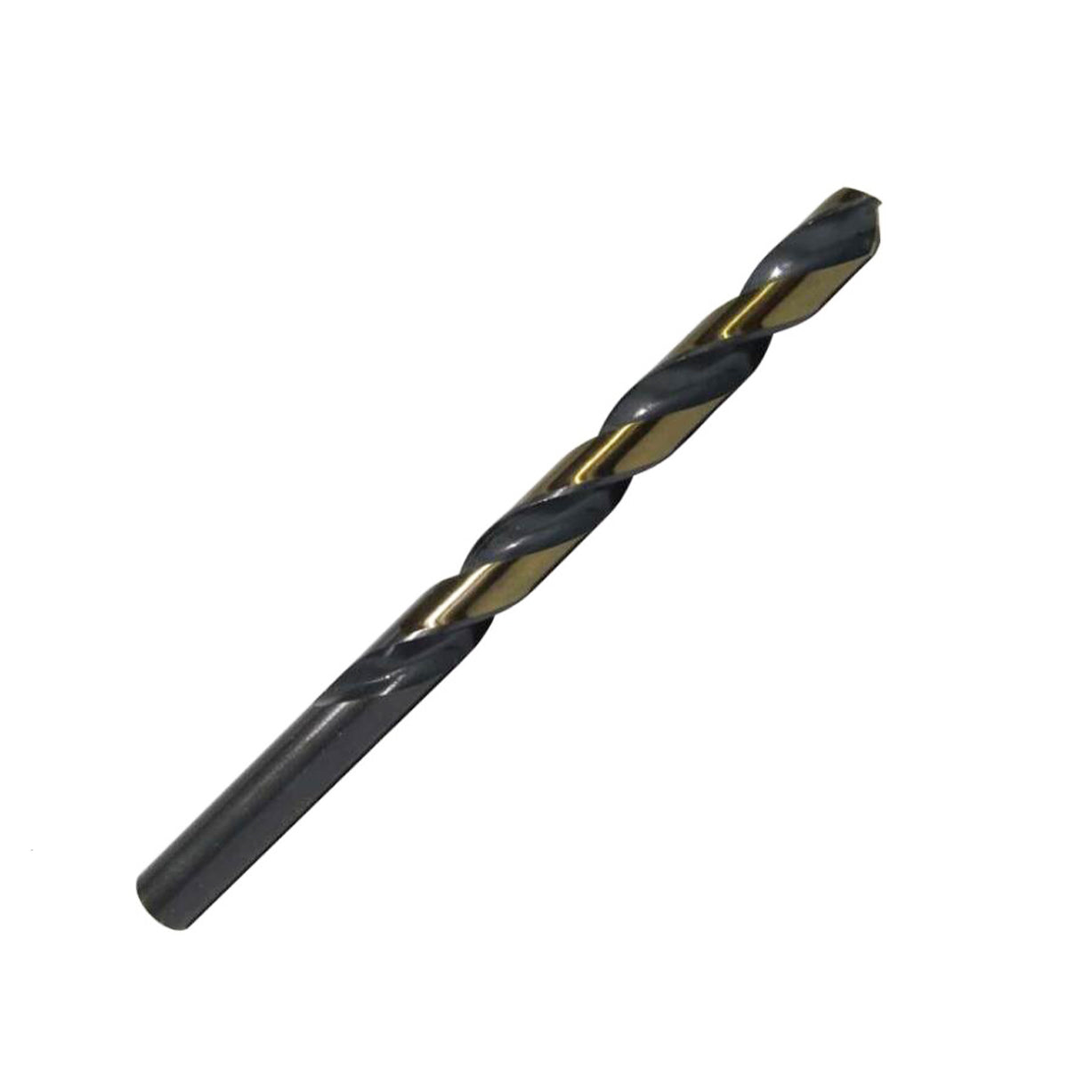 #8 HSS Black & Gold 135° Split Point Jobber Length Drill Bit