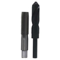 1"-8 HSS Plug Tap and 7/8" HSS 1/2" Shank Drill Bit