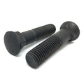 3/4-10x4" Grade 8 #3 Dome Head Plow Bolts Plain