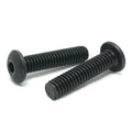 #10-24x1/4" Alloy Button Head Socket Cap Screws Black Oxide