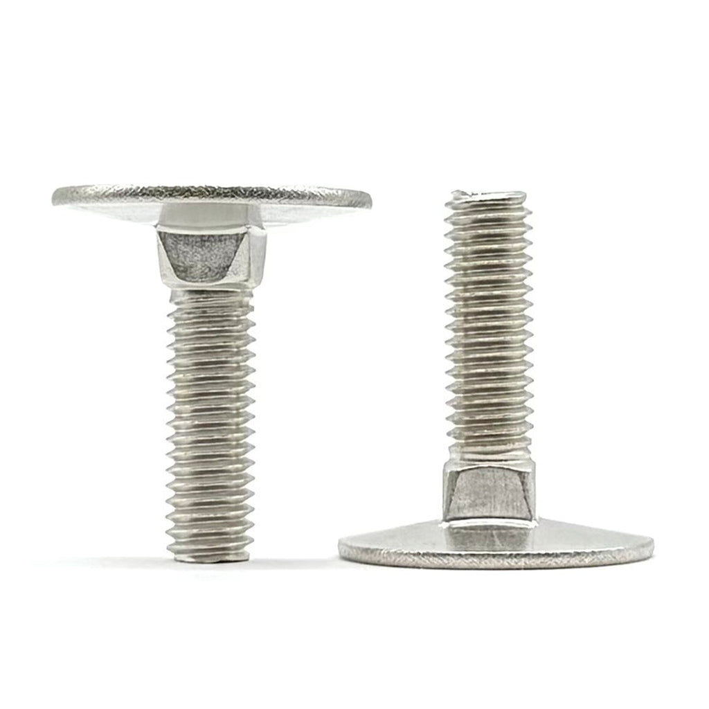 5/16"-18x1" Stainless Steel Round Head Square Neck Elevator Bolt