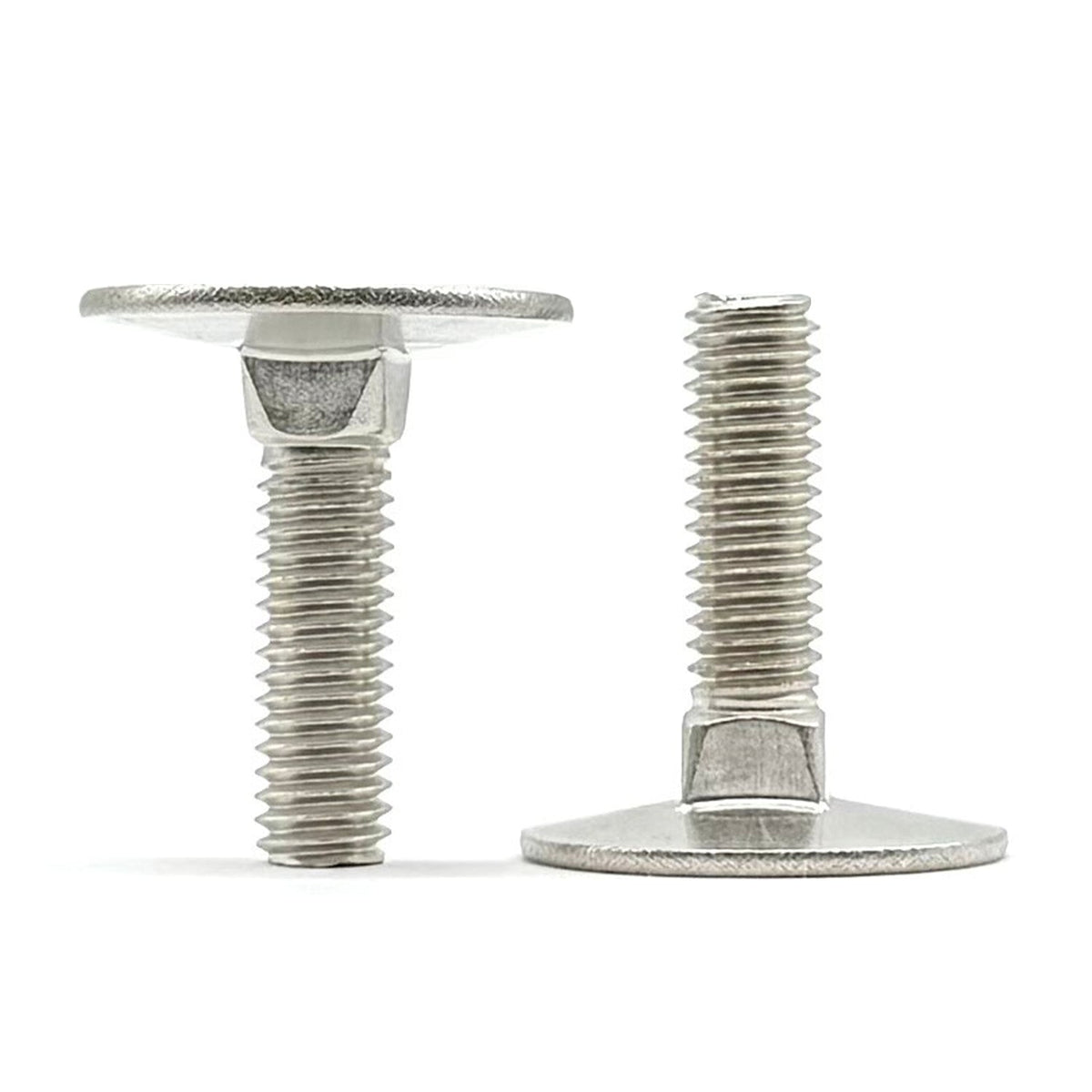 1/4"-20x3/4" Stainless Steel Round Head Square Neck Elevator Bolt