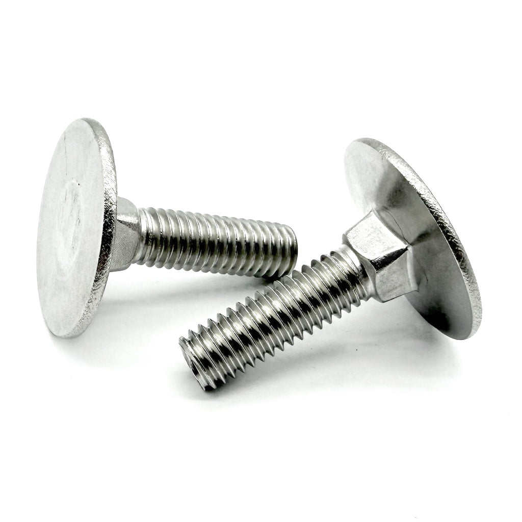 5/16"-18x1-3/4" Stainless Steel Round Head Square Neck Elevator Bolt
