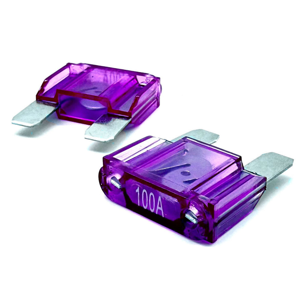100AMP APX/MAXI Blade Fuse 32V Purple