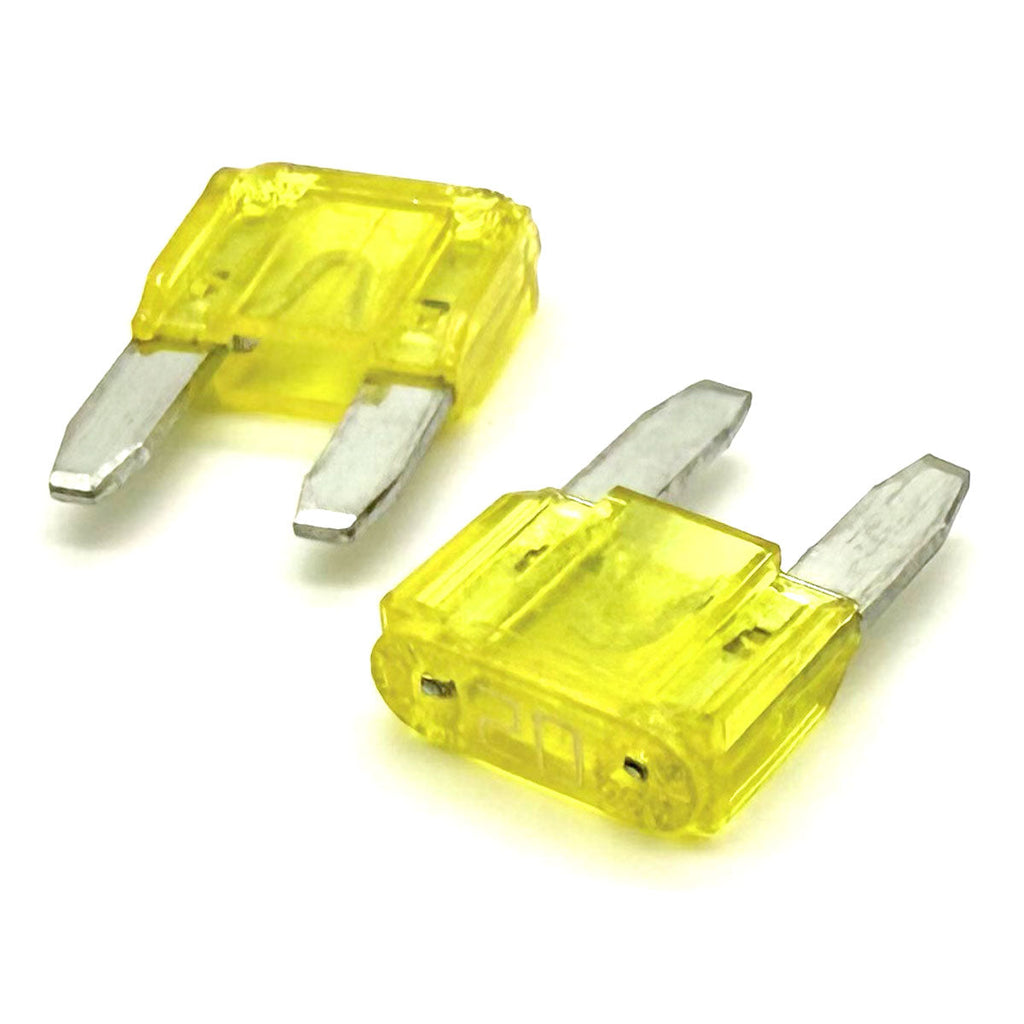 20AMP APM/ATM Mini Blade Fuse 32V Yellow