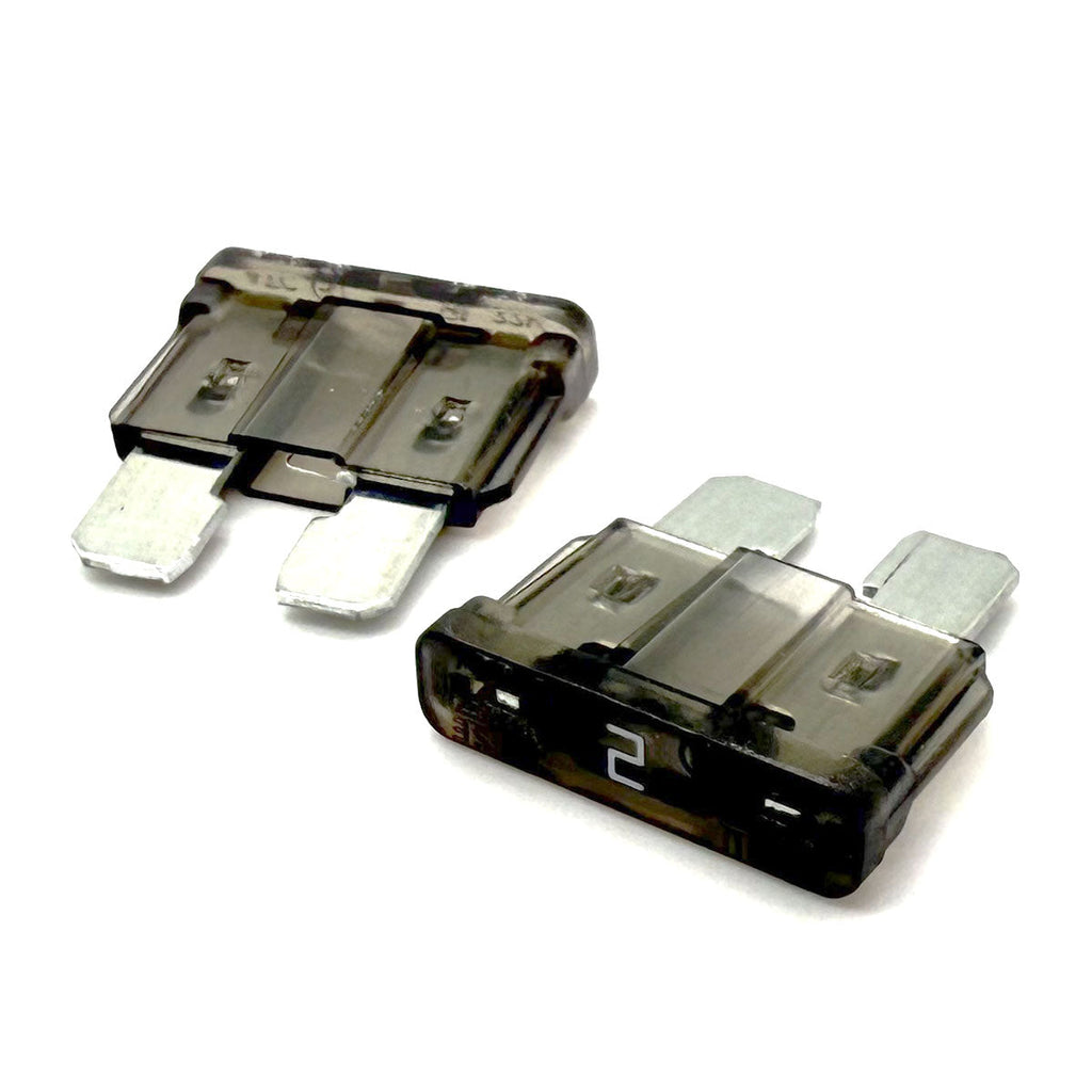 2AMP ATC/ATO Standard Blade Fuse 32V Gray