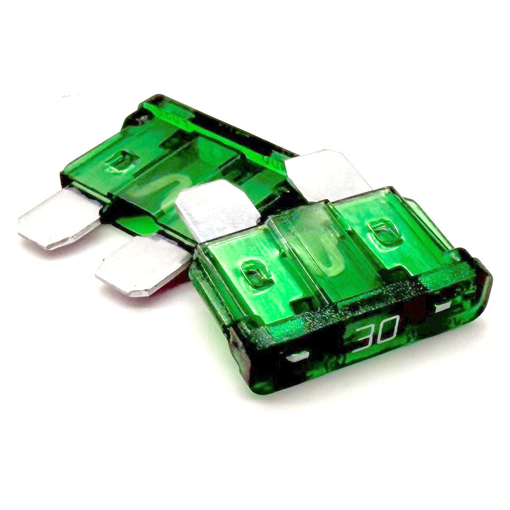 30AMP ATC/ATO Standard Blade Fuse 32V Green