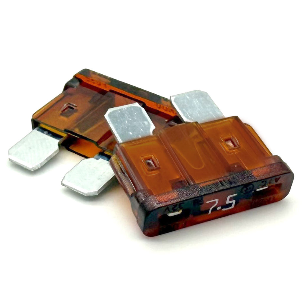 7.5AMP ATC/ATO Standard Blade Fuse 32V Brown