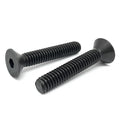 M16-2.0x45 Class 12.9 Alloy Flat Socket Head Cap Screws Black Oxide
