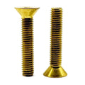 1/2"-13x1-1/2" Brass Flat Head Socket Cap Screw