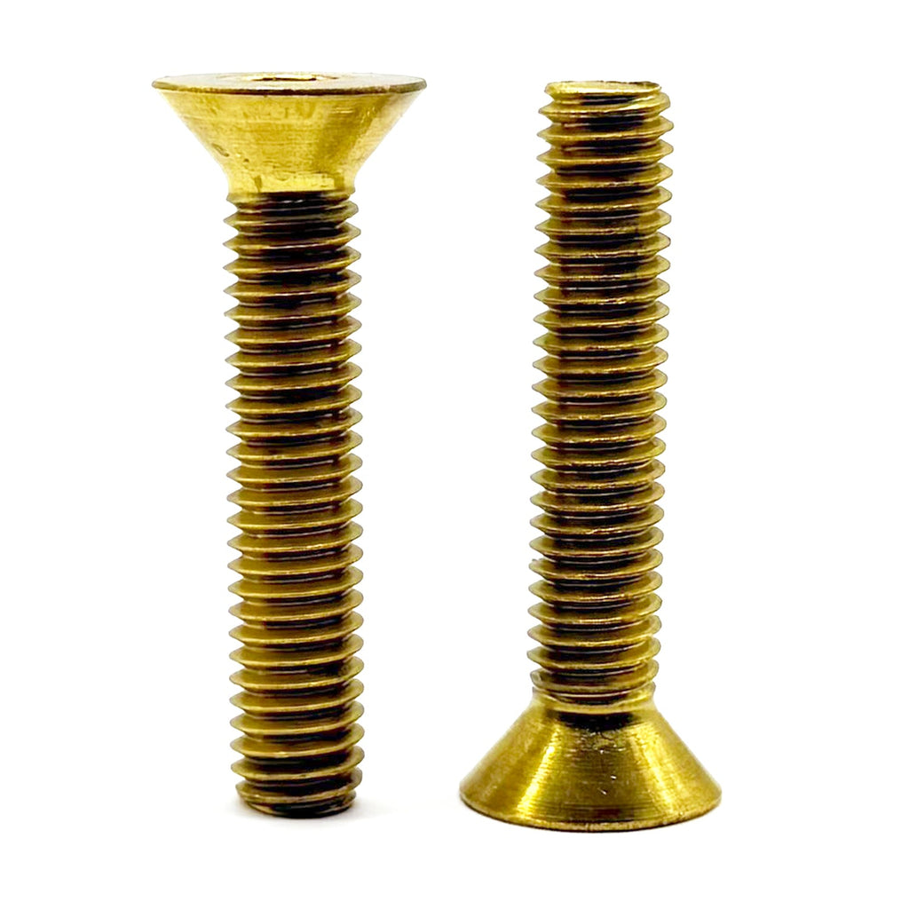 1/2"-13x1" Brass Flat Head Socket Cap Screw