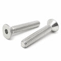 1/2"-13x3" 316 Stainless Steel Flat Head Socket Cap Screws