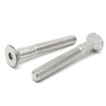 5/16-18x2-1/4" 18-8 Stainless Steel Flat Head Socket Cap Screws