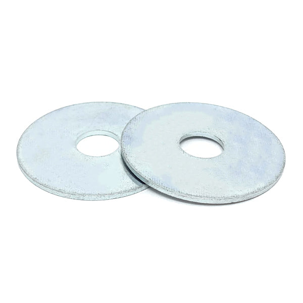 M16x50x3.0 Grade A Flat Fender Washers Zinc