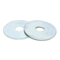 3/8"x2 Steel 1/16" Thick Fender Washers Zinc