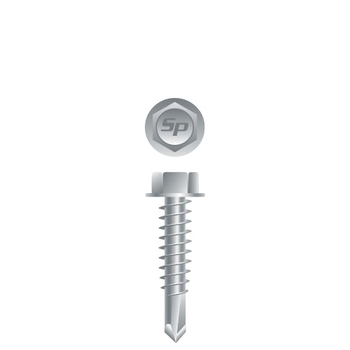 #14 Strong-Point Hex Washer Head 14-14 x 3, Strong-Shield