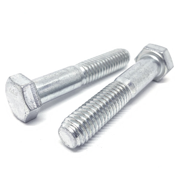 M14-1.5x80 Class 10.9 Fine Thread Hex Cap Screws Zinc Clear