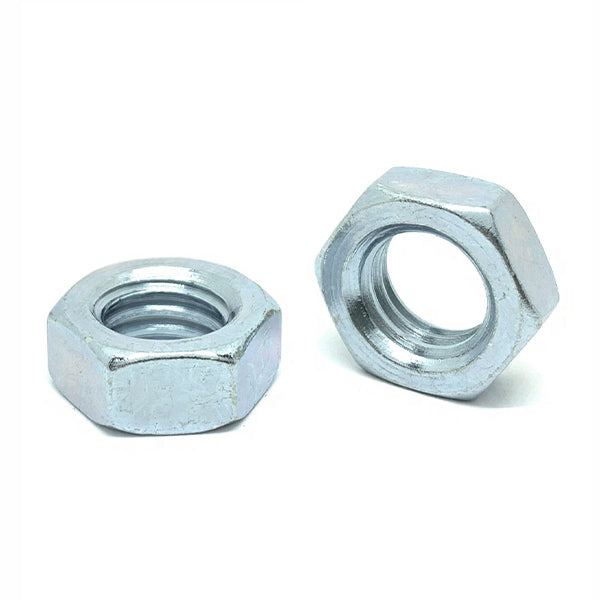 5/8"-11 Grade A Hex Jam Nuts Zinc