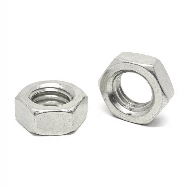 7/8"-9 316 Stainless Steel Hex Jam Nuts