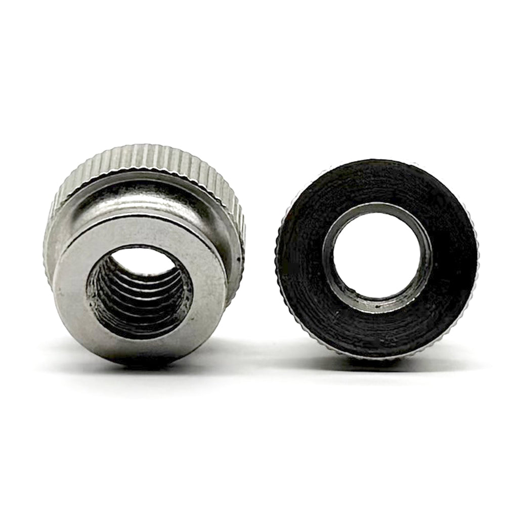 #4-40 18-8 Stainless Steel Knurled Thumb Nut