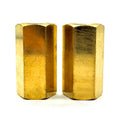 1/2"-13 X 1-1/4" Brass Coupling Nut
