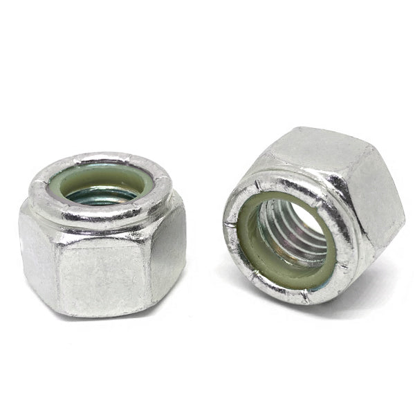 #6-40 Stainless Steel Nylon Insert Hex Nuts