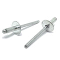 5/32" Dia 3/16"-1/4" (54)  Grip - Oversized Head Blind Rivets Aluminum/Aluminum Mandrel