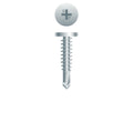 #10 Strong-Point Pancake Head 10-16 x 1, PH, Zinc