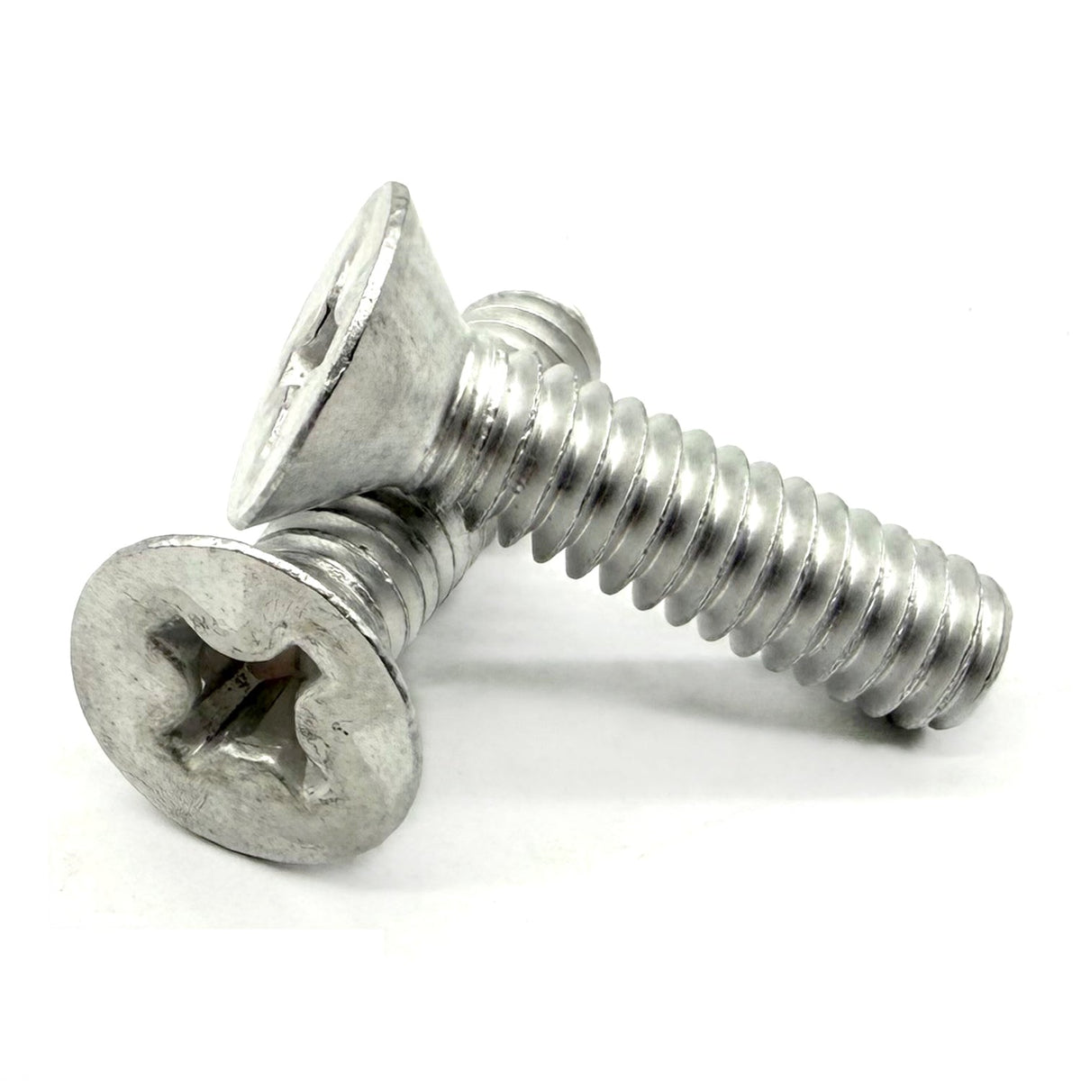 #8-32x1/4" Aluminum Phillips Flat Head Machine Screw