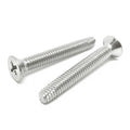 #6-32x1/2" 410 Stainless Steel Phillips Flat Head Type F Thread Cutting Screws