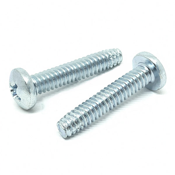 1/4-20x1"  Phillips Pan Head Type F Thread Cutting Screws Zinc