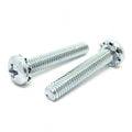 #6-32x1-1/4" External Tooth Sems Phillips Pan Head Machine Screws Zinc