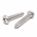 #8x1-3/4" Stainless Steel Phillips Pan Head Type A Self Tapping Screws