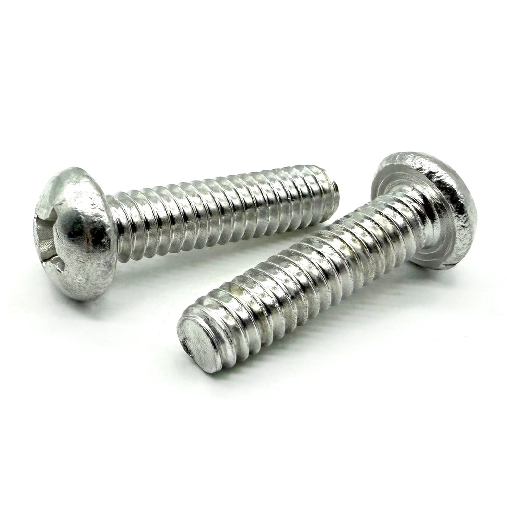 1/4"-20x1-1/2" Aluminum Phillips Round Head Machine Screw
