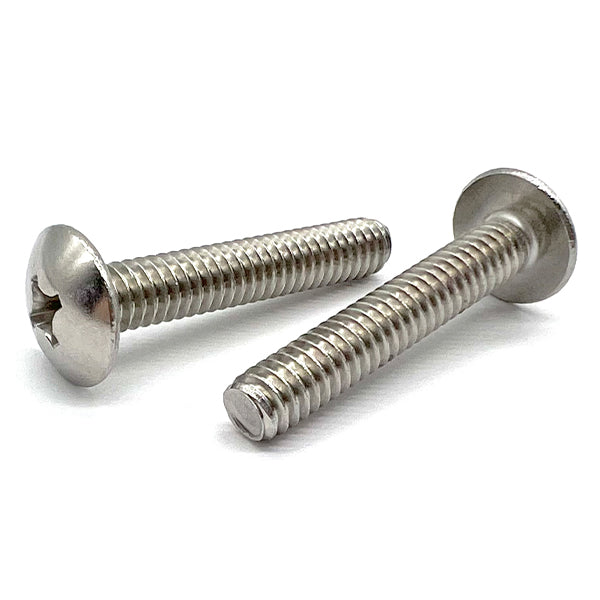 1/4-20x1-1/2" 18-8 Stainless Steel Phillips Truss Head Machine Screws