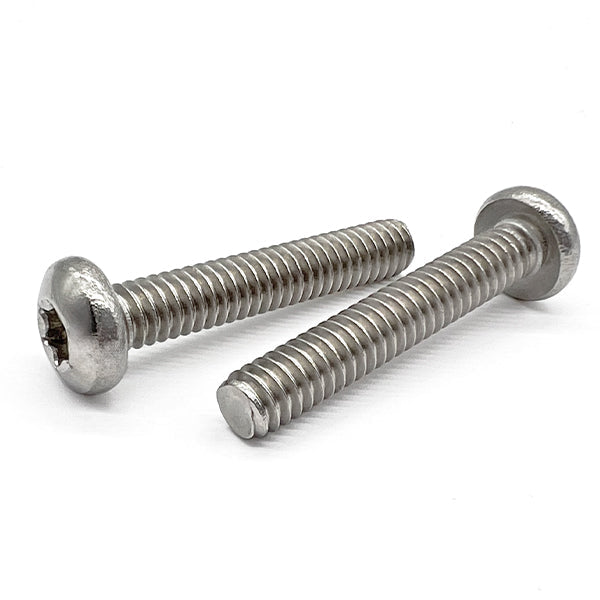 M4-0.70x12 A2-70 Stainless Steel Star Drive Pan Head Machine Screws