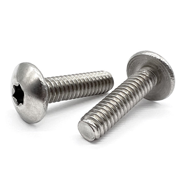 #8-32x3/4" 18-8 Stainless Steel Star Drive Truss Head Machine Screws