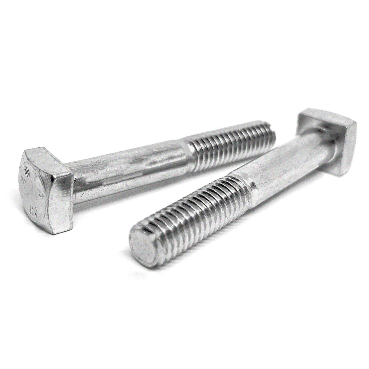 5/16"-18x6" Square Head Bolts Grade A307 Hot Dip Galvanized