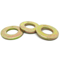1/2" USS Grade 8 Flat Washers Zinc Yellow