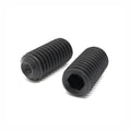 M10-1.5x50 Class 45H Cup Point Allen Socket Set Screws Black Oxide