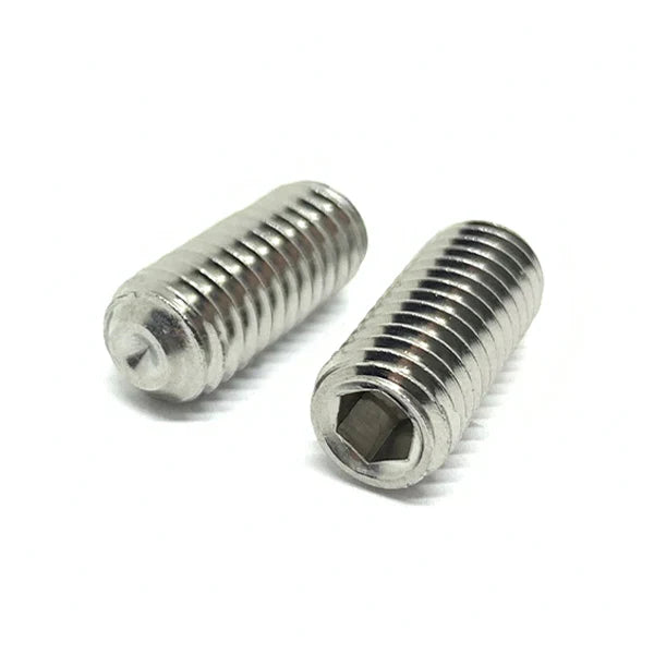 M5-0.8x20 Stainless Steel A2 Cup Point Allen Socket Set Screws