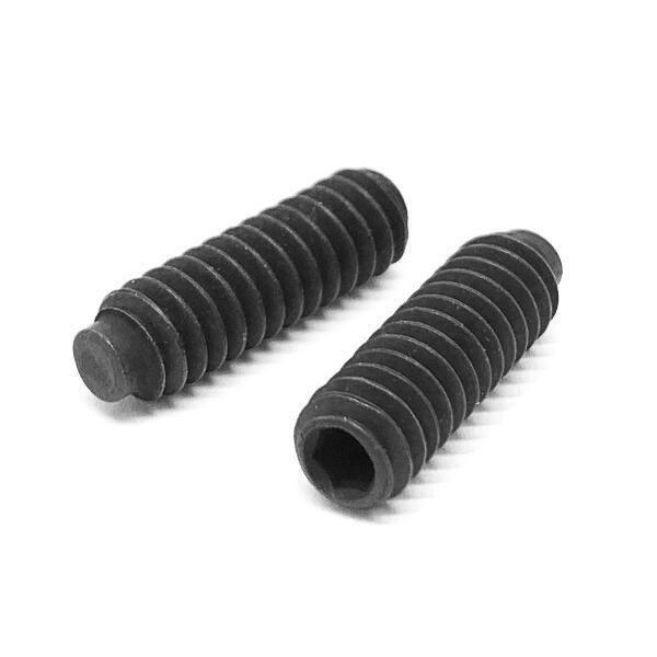3/8-24x1" Alloy Half Dog Point Allen Socket Set Screw Black Oxide